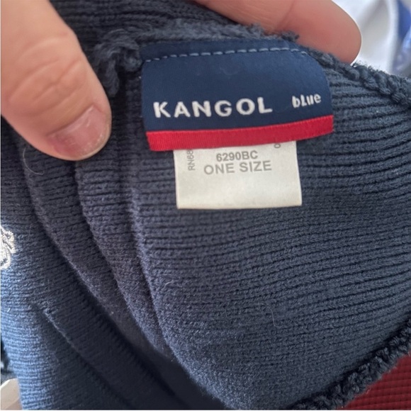 Kangol Beanie Hat Navy Blue - Picture 4 of 5